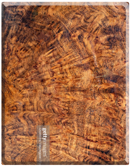 A burl wood sample used as a background